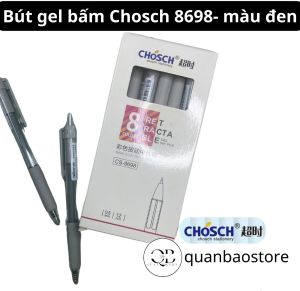 Bút gel bấm 0.5 Chosch 8698 nhiều màu phù hợp để viết tiêu đềm chú thích phân loại note v.v....