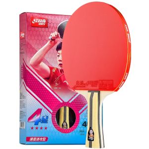 DHS Vợt Tennis Bóng Bàn Chuyên Nghiệp Chính Hãng Với Hurricane 8 Cao Su FL Tay Cầm Lắc Giữ DHS 4/5/6 Star Bóng Bàn Dơi Có Hộp Đựng