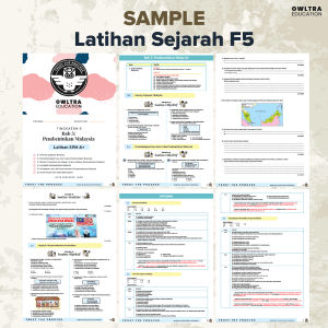 (PDF) Latihan Sejarah SPM Tingkatan 4-5 - Free Pendrive dari Owltra Edu