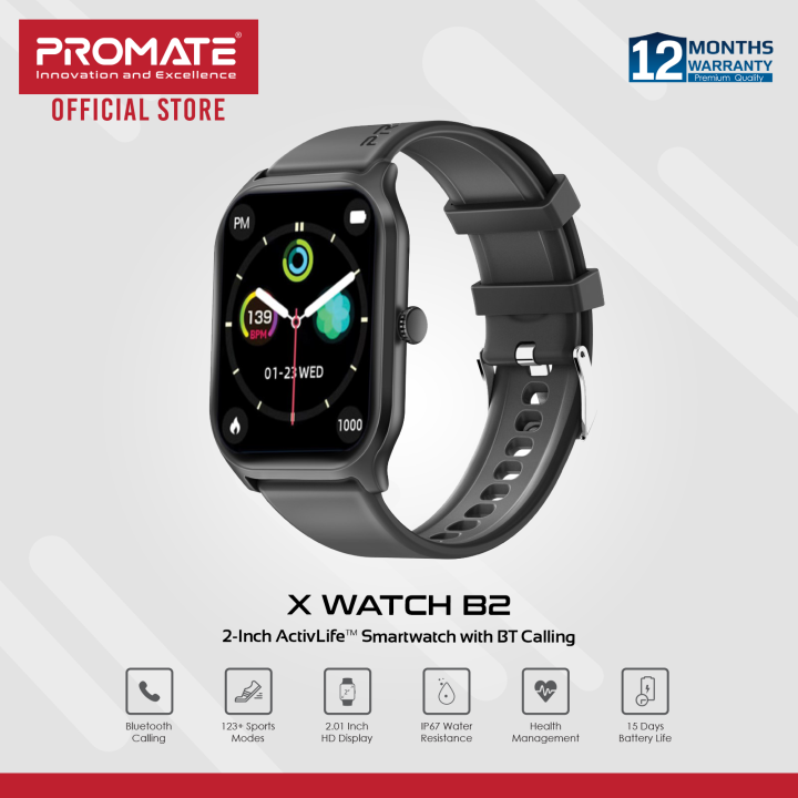 R19 Notice Xwatch Xwatch Smartwatch Via Bluetooth Promate Xwatch