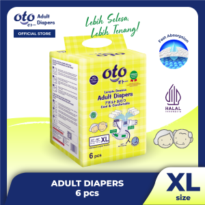Halal OTO Adult Diapers TAPE (XL size)