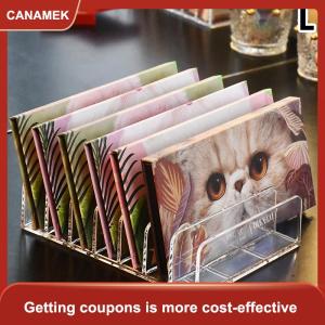 【CANAMEK】 Acrylic Nhỏ Gọn Eyeshadow Palette Organizer Hiển Thị Khay Lưu Trữ Hộp Mỹ Phẩm Giá Trang Điểm Công Cụ Chủ Ngăn Kéo Tổ Chức