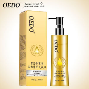 OEDO Morocco Herbal Nourishing Repair Shampoo Improve Dry and Fragile Hair Care & Styling Ginseng Essence Make Hair Supple Serum