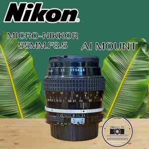 NIKON MICRO-NIKKOR55MM.F3.5 AI MOUNT
