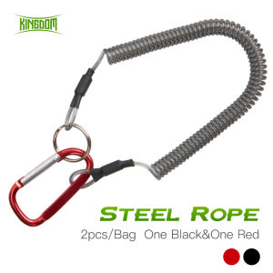 Kingdom Fishing  Accessories Fishing Rope Strong Pull Lanyards Boating Retention String Ropes Camping Carabiner Secure Lock Fishing Tools Accessories