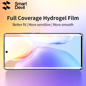 SmartDevil Screen Protector Soft Film for VIVO X200 X100 X80 Pro X90 Pro X90S X60 Pro X70 Pro VIVO V29 Pro V27 Pro V30 Pro iQOO 12 10 Pro S20 S18 S16 Pro S17 Pro IQOO11 Pro IQOO8 Pro S17e iQOO 9 pro X100 Ultra X100S Pro Hydrogel Film Anti-fingerprint