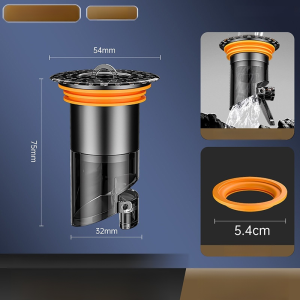 Stainless steel antiodor and antireverse sealing core Bathroom floor drain