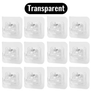 4 cái Thanh treo rèm móc giữ tự dính móng tay miễn phí Rèm kẹp móc điều chỉnh rèm treo tường giá đỡ cố định điện thoại Giá móc treo