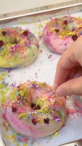 Edible Flower For Cake Deco and Bouquet Flower Food Bunga Hiasan Cake Preserved Dried Flower Cake Decoration 永生花 干花