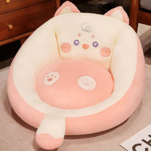 Cartoon Cute Cat Futon Cushion Soft Stuffed Plush Cushion Back Cushion Sofa Household Thickened Tatami Bedroom Floor Cushion