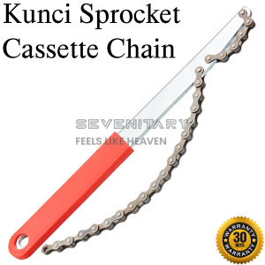 Kunci Alat Penahan Sprocket Cassette Chain Whip Remover Pembuka Tool Bikehand - S10008897