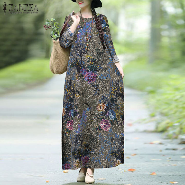 Long sleeve baggy dress best sale