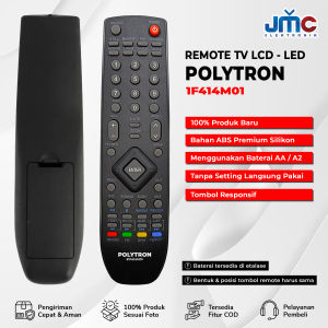 Remot Remote TV Polytron LCD LED 81F414M01 Tanpa seting