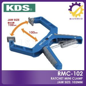 Muratec KDS Ratchet Mini Clamp Jaw Size 63mm For Temporary fastening RMC-38 RMC-63 RMC-102