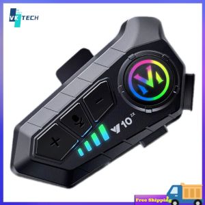 [ VKTECH ] Bluetooth Open-Ear Headphones Y10-2X for Helmet Communication with Stable Connection and Comfortable Fit