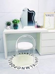 Solid Wood Dresser Retractable Bedroom Bedside Table Integrated Bedroom Makeup Table Dresser