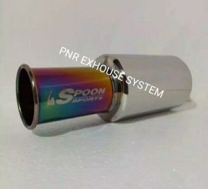 Knalpot Mobil Spoon Sport Rainbow Suara Bass Kering