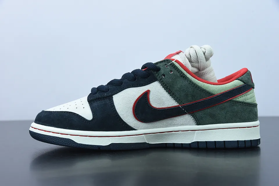 Canvas Color: Green Nike SB Dunk Low Steamboy Men's Sneakers Shoes