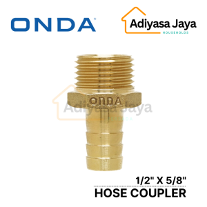Hose Coupler CO 1/2  (ONDA) / Brass Fitting