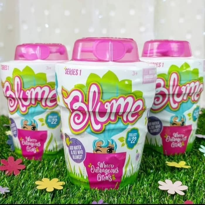 BLUME DOLL SECRET GARDEN FLOWER POT DELUXE SET SURPRISE Lazada