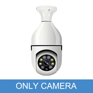 Buy 1 Take 1 CCTV Camera Connect Cellphone Dual Lens No Wifi Needed E27 CCTV Bulb Wireless 360° Night Vision CCTV Camera Wifi Connect 360 Automatic Tracking