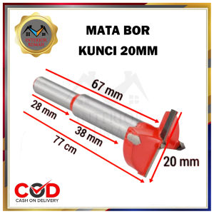 Mata bor engsel / mata bor forstener bits kayu / mata bor kunci 20 mm / 26 mm / 35 mm / 60 mm..