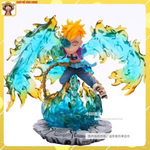 Mô hình OnePiece Marco ChiBi Phượng Hoàng Lửa - Hàng Siêu Đẹp Cao Cấp Cao 12cm - Tượng Figure Onepiece