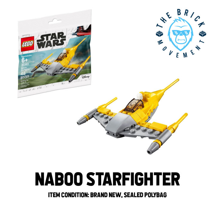 LEGO® STAR WARS 30383 Naboo Starfighter Polybag Lazada PH