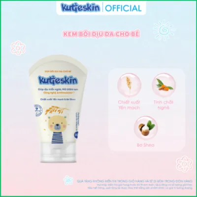 Kem bôi dịu da Kutieskin 30g cho bé (Kem bôi mẩn ngứa - hăm)