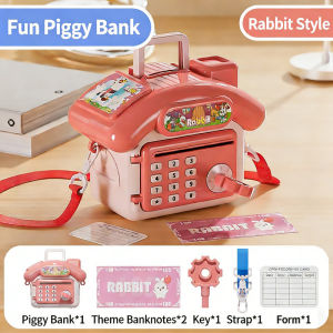 Money Box Cash Box Piggy Bank Safe Savings Jar Coin Bank Coin Saving Box Store Shaped Portable