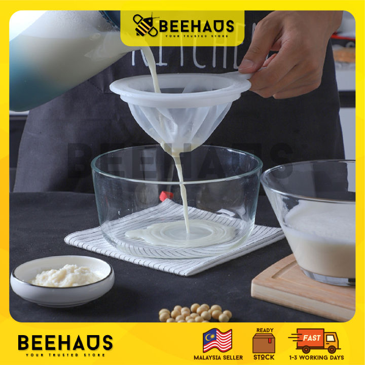 Beehaus Kitchen Mesh Strainer | Soy Milk Strainer Kitchen Colander ...