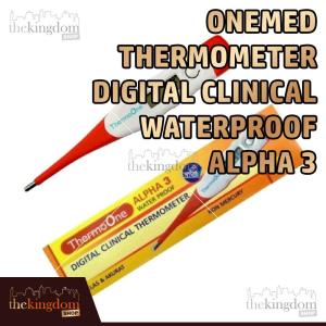 OneMed Thermometer Alpha 3 One Med Termometer Digital Waterproof