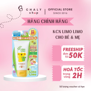 Kem chống nắng cho bé mẹ và trẻ em Meishoku Limo Limo 50g Nhật Bản