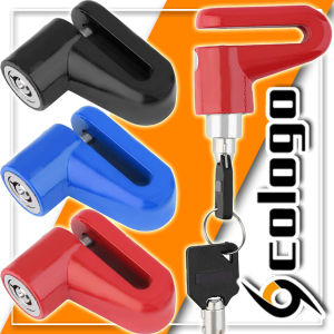 【COLOGO】 Motorcycle Disc Brake Lock Alloy for Motor Bike Anti-theft Security # Bike Lock BL01