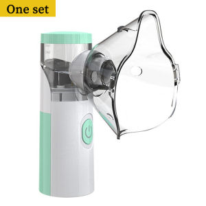 Kepala Cepat & Mesin Nebulizer Mudah Alih untuk Dewasa dan Kanak-kanak Rumah Perjalanan Inhaler Topeng Humidifier