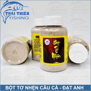 Bột Tơ Nhện Câu Cá Đạt Anh Chai 200g Dùng Làm Mồi Vuốt Vê Câu Đài