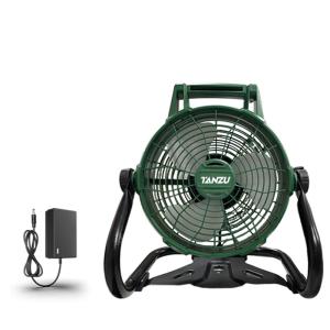TANZU 12-Inch Portable Lithium Fan 360° Rotation | Camping & Outdoor Rechargeable Electric Fan for Fishing Office Home & Multi-Use #PenggemarBerkemah #KipasElektrik12Inci #KipasLuarRuangan #KipasDarurat
