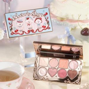 Flower Knows Nevers Shop Collection 8 Color Glitter Eyeshadow Palette High Pigmented Eye Makeup Matte Shimmer Eye Shadow Pallte2026