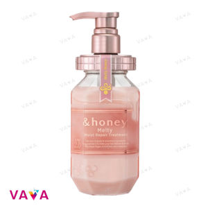 (JAPAN) &Honey Melty Moist Repair Shampoo Hair Treatment Body Soap 安蒂花子樱花洗发水护发素沐浴露 Syampu / Rawatan Rambut / Sabun Badan