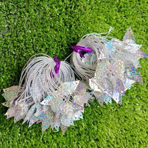 ใบส้ม เลื่อมใบส้มร้อยดิ้น สีเงินสีทอง ใบส้มสำเร็จ เหรียญโปรยทาน (100 ชิ้น) พร้อมส่ง ส่งฟรี