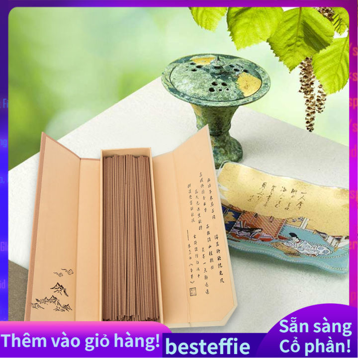 【Có sẵn hàng】Hộp nhang hương thơm làm sạch không khí, nhang làm từ bột ...