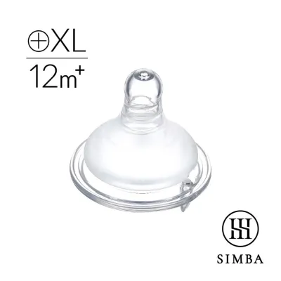 Simba Wide Neck Cross Hole Ultra Soft Anti-Colic Teat