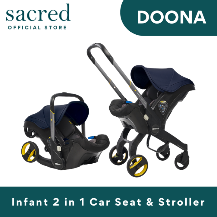 Doona 2in1 Car Seat & Stroller for infants 4 lbs to 35 lbs I World’s