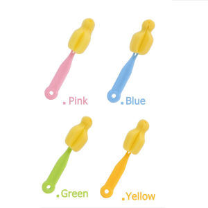 Mumystation Baby bottle nipple cleaning brush nipple sponge brush Pacifier brush