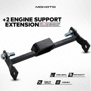 MOKOTO CLICK V2 V3 V4 +2" ENGINE SUPPORT EXTENSION STEEL 11805 STABILITY BRACKET FOR HONDA CLICK 125/150 MOTORCYCLE