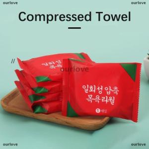 [COD] ourlove Disposable Compressed Bath Towel Travel Portable Towel