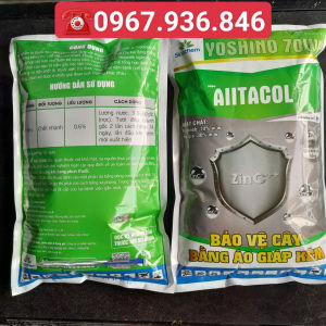 Thuốc trừ bệnh cây trồng Áo giáp kẽm Yoshino 70WP Gói 1kgThành phần Probineb 700g/kg