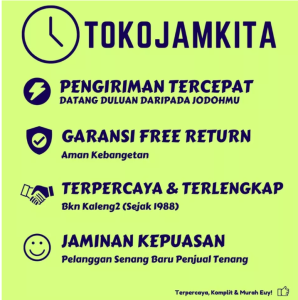 Jam Dinding Quartz Hiasan Kamar Minimalis Modern Skinny SK1189 Besar BestSeller Red