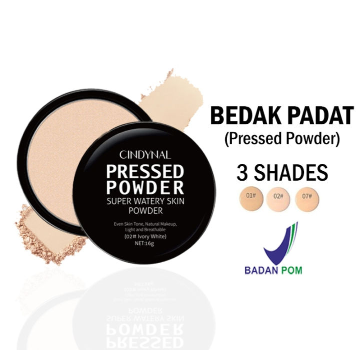 BPOM Cindynal Pressed Powder/ Bedak Padat Kontrol Minyak