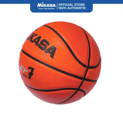 Mikasa BB702D-OBK Basketball Size 7 with Quality Rubber Cover (Orange/Black)